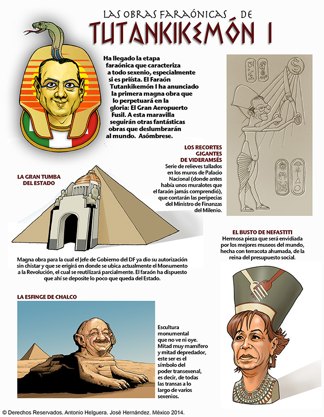 Las obras faraónicas de Tutankikemón I. Domingo 14 de septiembre de 2014